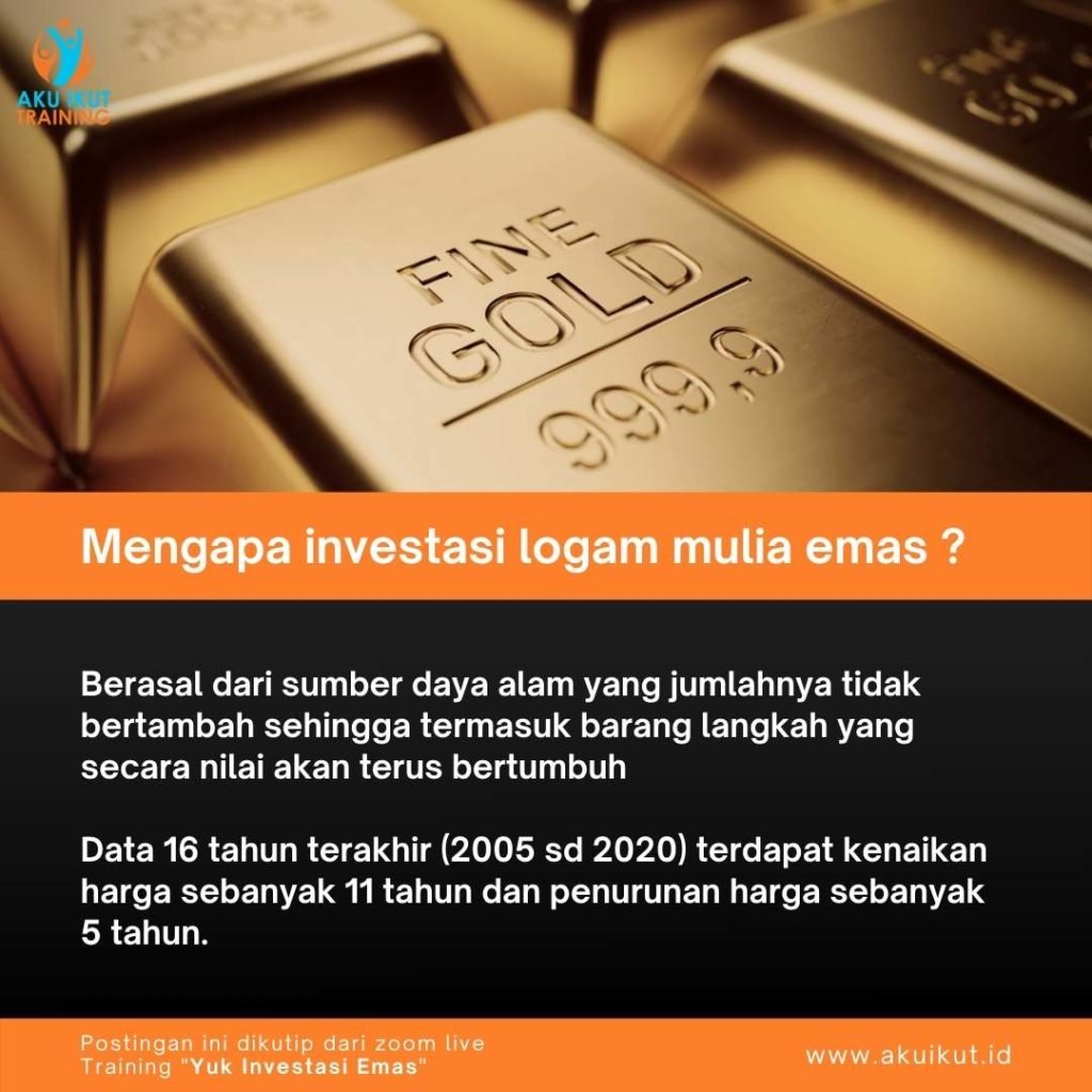 Investasi Logam Mulia Emas Untuk Semua Kalangan