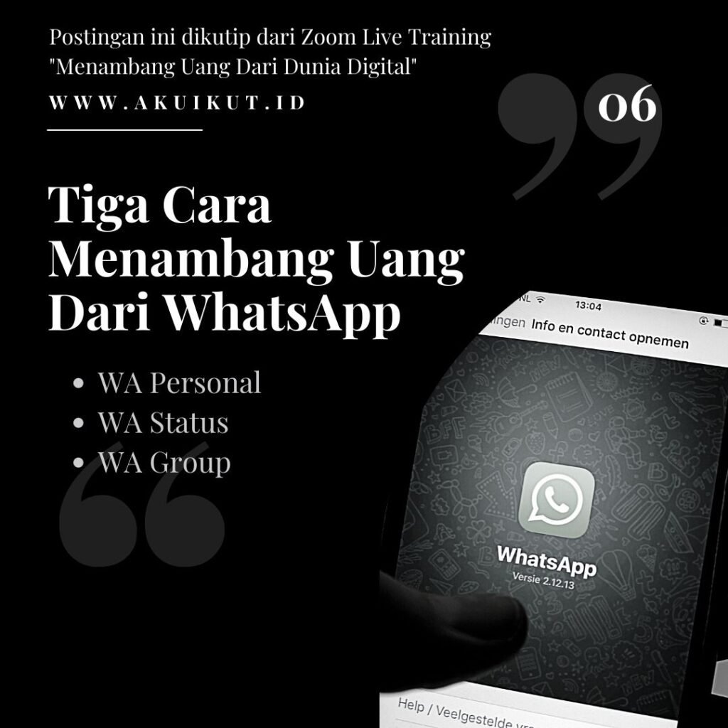 Menambang Uang Di Dunia Digital (6)